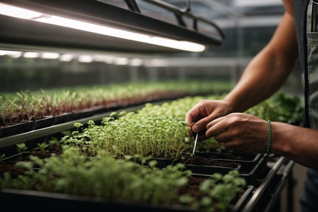 Growing Microgreens