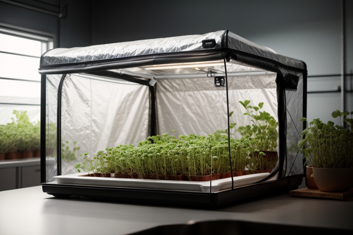 Small Grow Tent For Microgreens