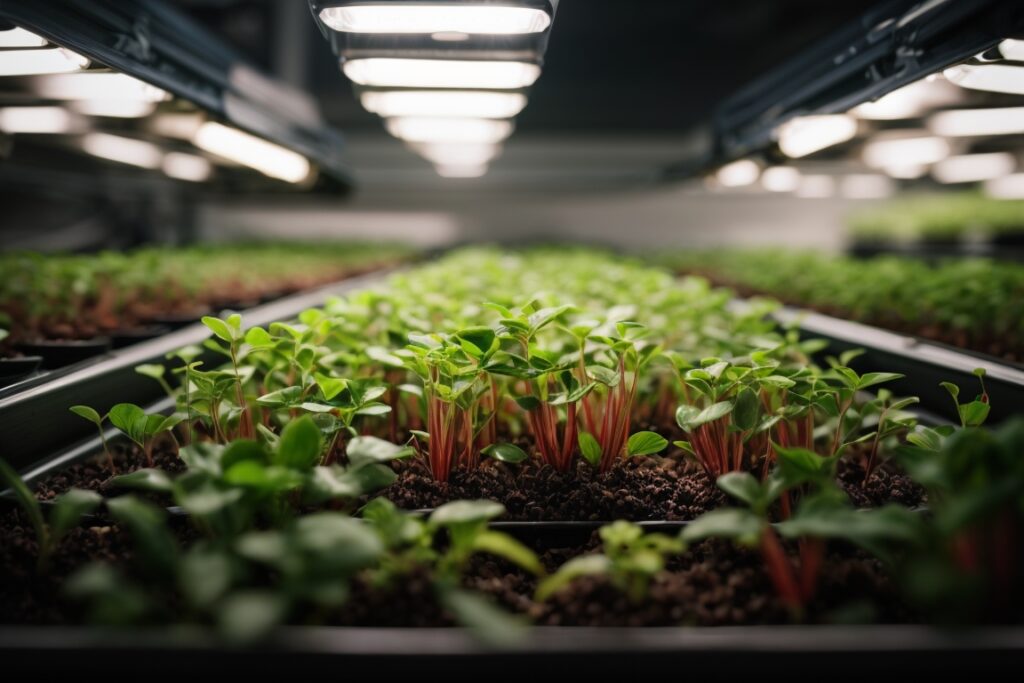 LED Grow Lights For Microgreens